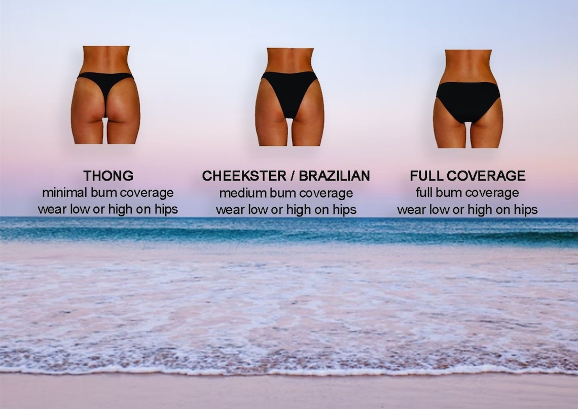 Tropic Leaves - Swimwear Bikini 2 Piece Set | Thong, Brazilian or Full Coverage | Triangle String Tie Top | Tropical Flowers Trees Nature